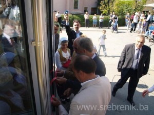 Trenutak otvorenja turističkog info pulta