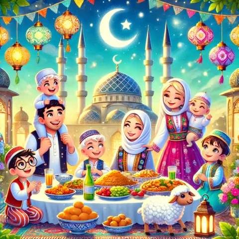 Kurban Bajram - ilustracija Srebrenik.NET
