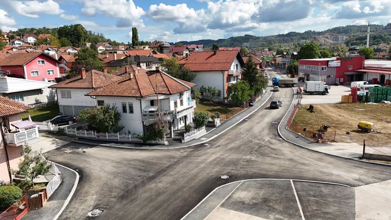 Rekonstruisana ulica u Srebreniku