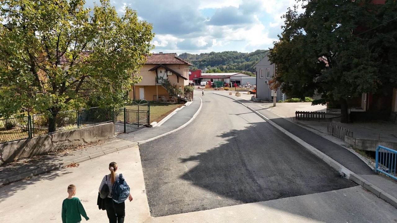 Radovi na saobraćajnici u Srebreniku