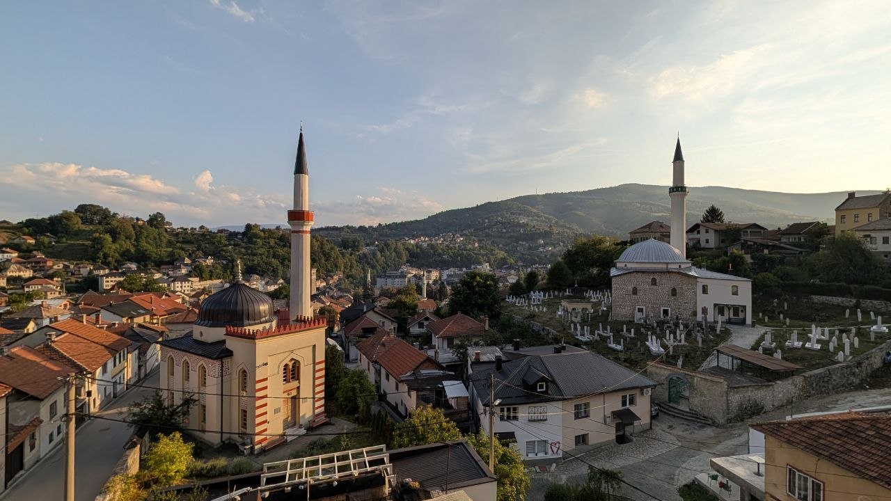 Panorama Travnika sa tvrđave