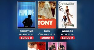 Sedmični filmski repertoar Kina Srebrenik za 22–24. oktobar 2026.