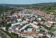 Panoramski pogled na grad Srebrenik.