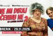 Najava predstave „Sve mi diraj, očevinu ne 2 – 30 godina kasnije“ u Srebreniku.