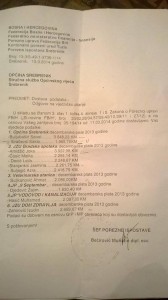 Srebrenik plate u javnim ustanovama.
