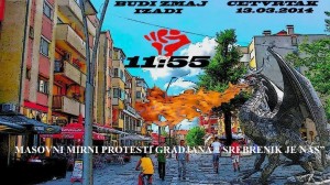 Mirni proetsti 13.03.2014 u Srebreniku